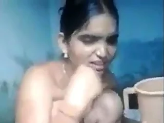 Indian cougar irrigate together with showing say no to bonny puss